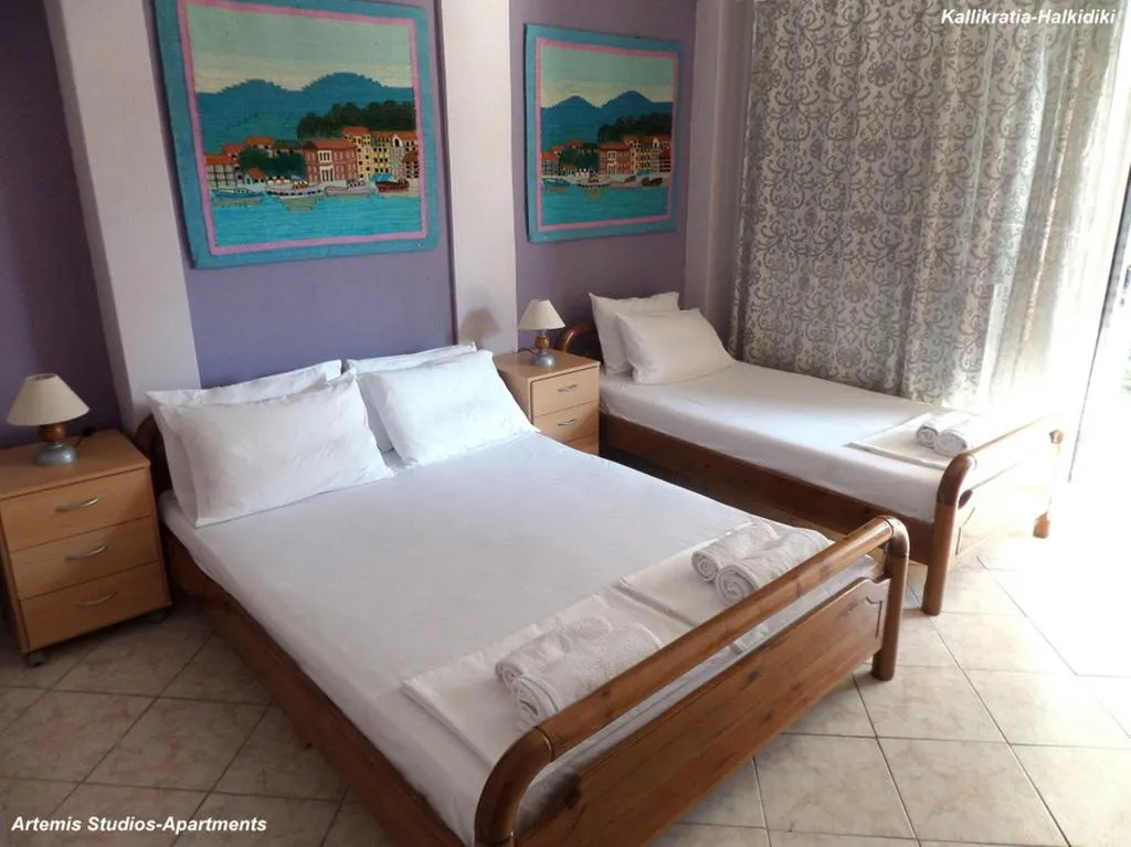 Room, Artemis Studios & Apartments, Halkidiki