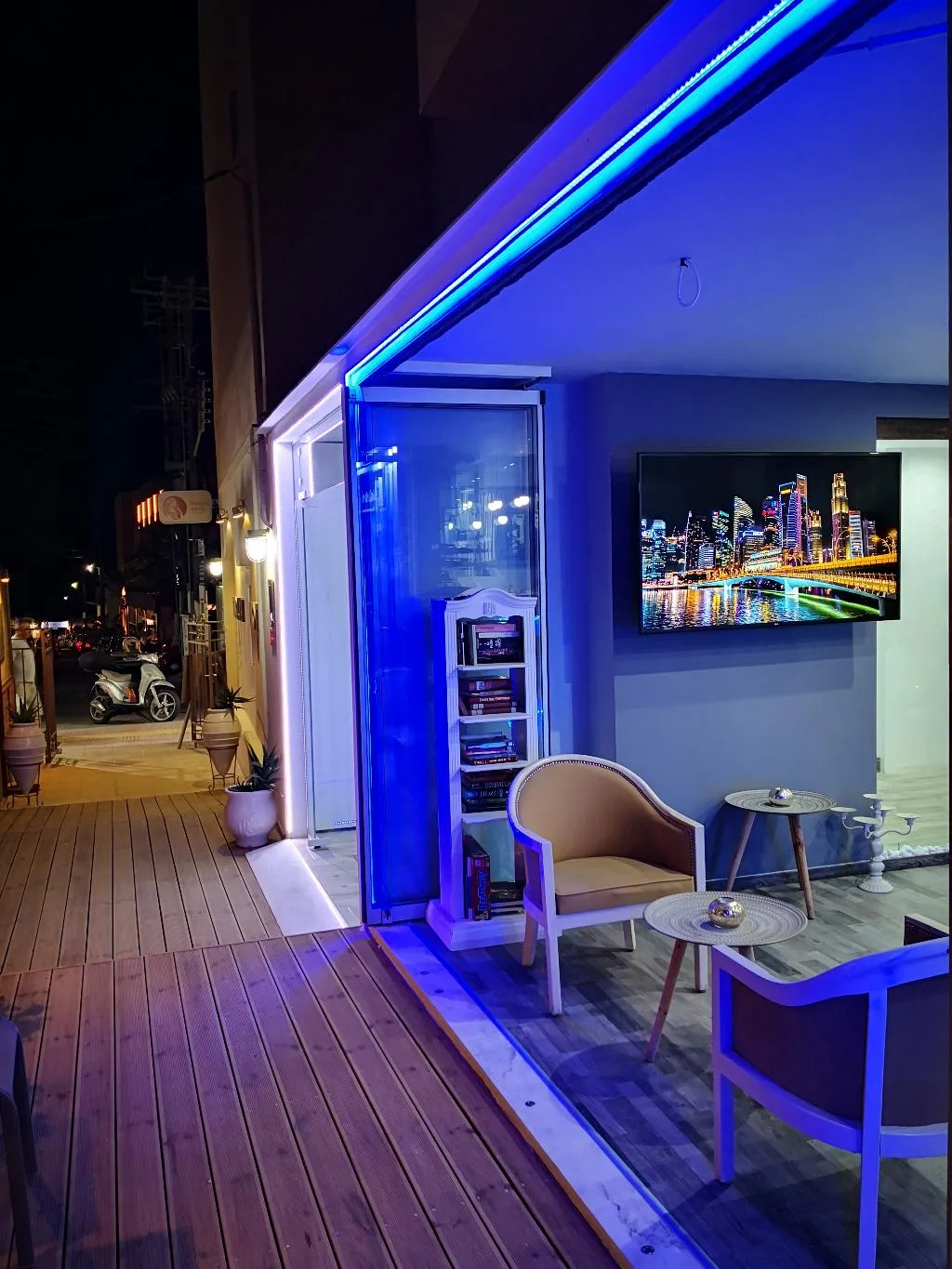Terrace, THALIA deco CITY & BEACH HOTEL, Crete