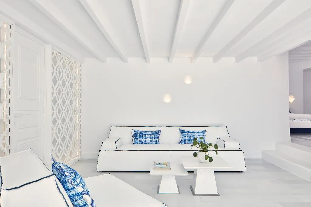 SUITE WITH PRIVATE POOL Room, Katikies Mykonos - The Leading Hotels Of The World, Mykonos