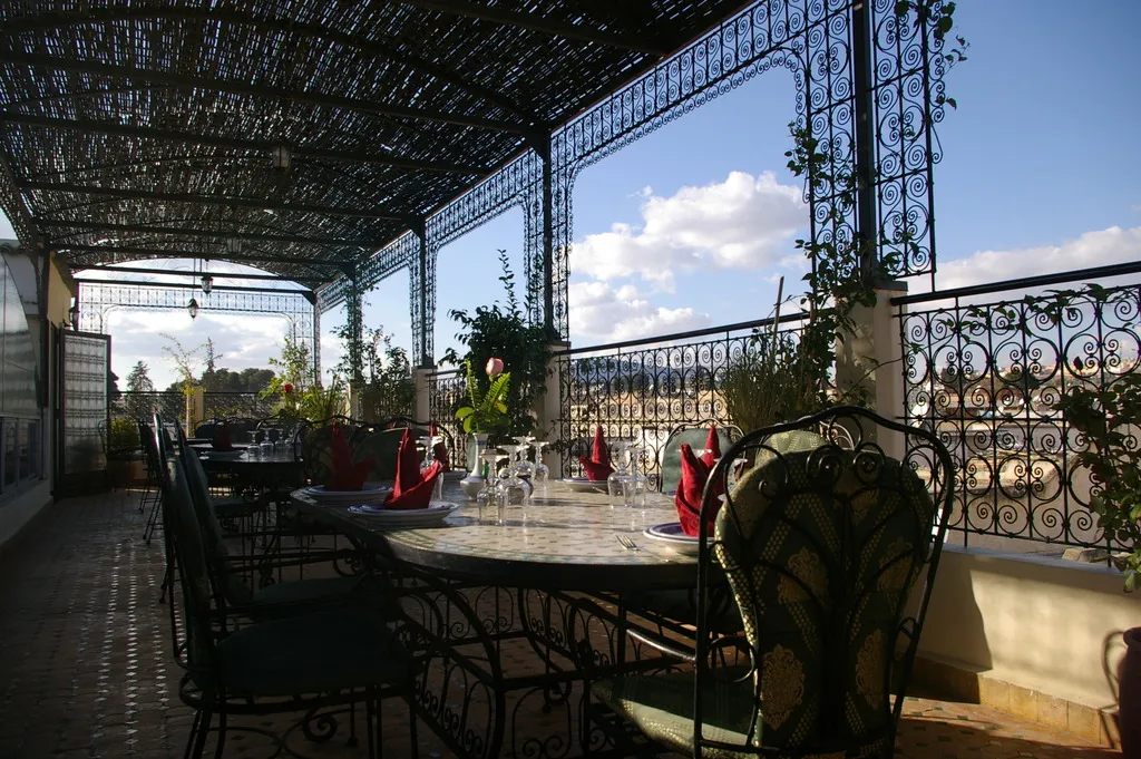 Terrace, La Perle De La Medina, Fez