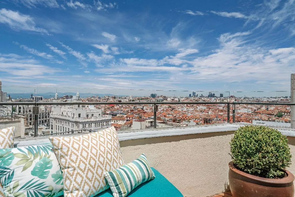 Terrace, Vincci Capitol, Madrid