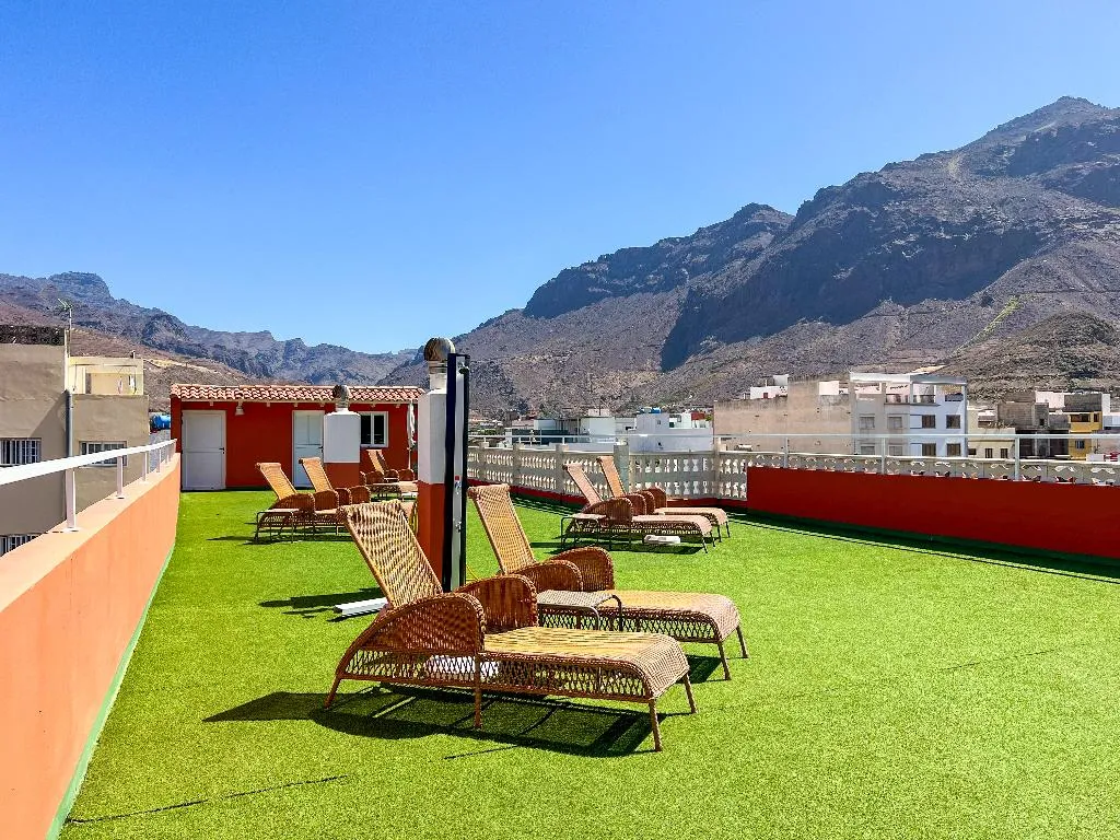 Terrace, Hotel La Aldea Suites, Gran Canaria
