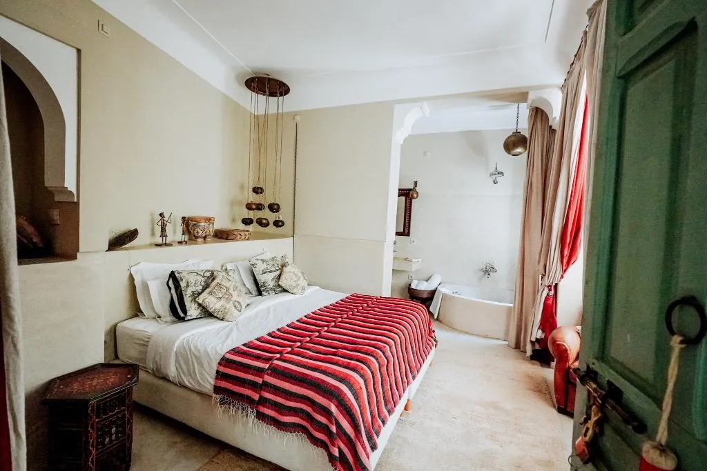 DOUBLE SINGLE USE ONE BEDROOM ONE BATHROOM Room, Riad Dar Ayur, Marrakech