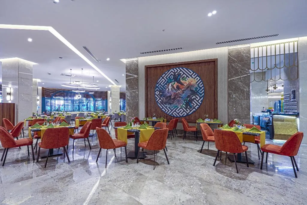 Restaurant, Kirman Calyptus Hotel, Antalya