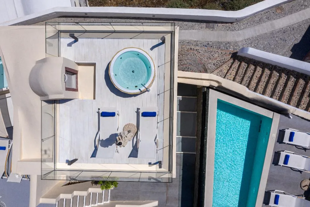SUITE DELUXE Room, Mythical Blue Luxury Suites, Santorini