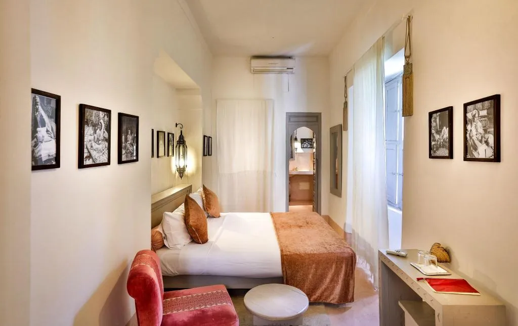 Room, Riad Al Jazira, Marrakech