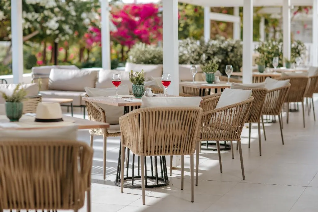 Terrace, Nissi Beach, Cyprus