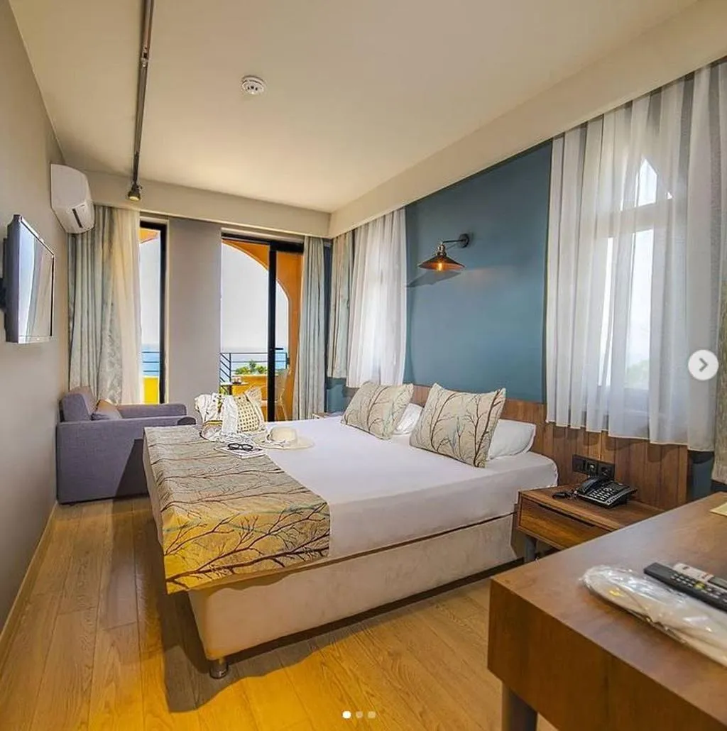 DOUBLE SEA VIEW Room, Nebilux Hotel, Antalya