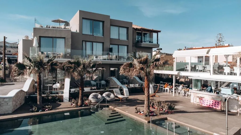 General view, Hotel Vergina Beach, Crete