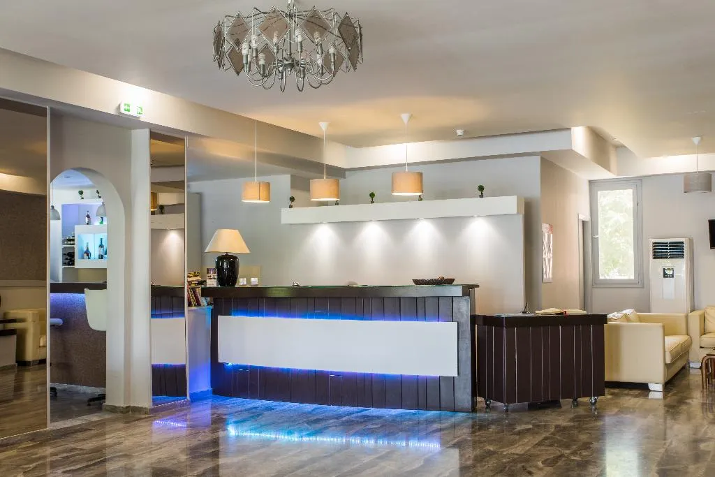 Lobby, Silver Bay Hotel, Corfu