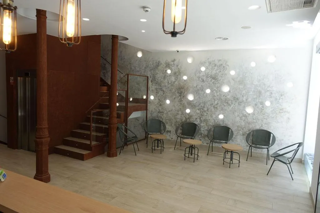 Lobby, Hostal Cervelo, Madrid