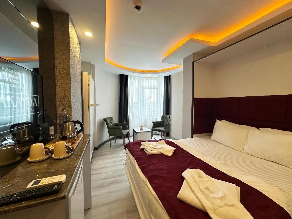 DOUBLE Accessible KING SIZE BED Room, Akayda Butik Hotel, Antalya