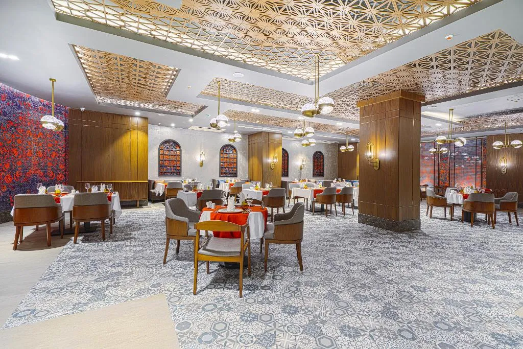 Restaurant, Kirman Calyptus Hotel, Antalya