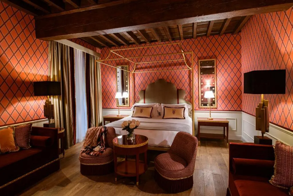 QUADRUPLE DELUXE Room, Il Tornabuoni The Unbound Collection by Hyatt, Florence