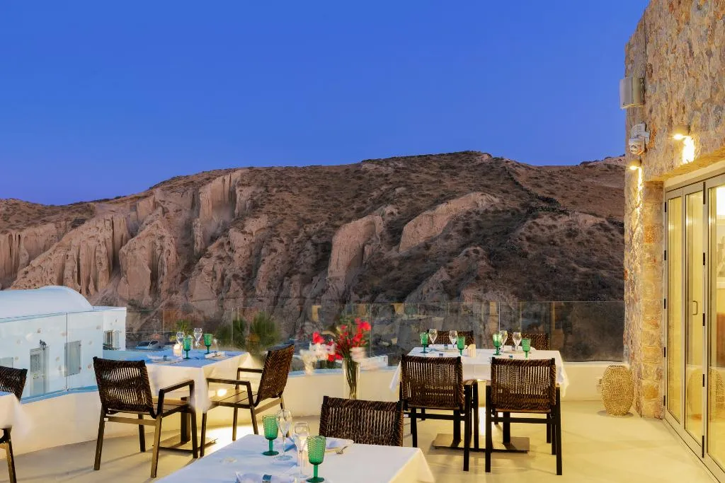 Restaurant, Desiterra Resort, Santorini