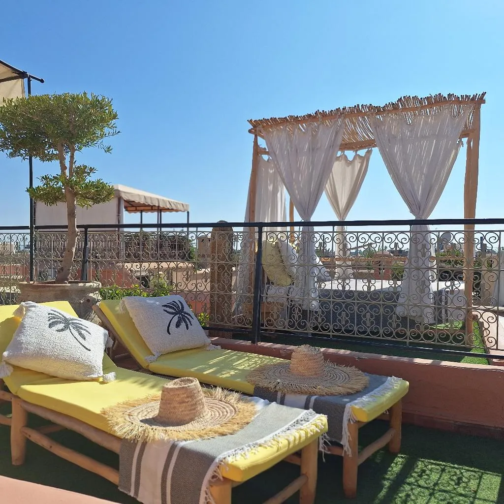 Terrace, Riad El Grably, Marrakech