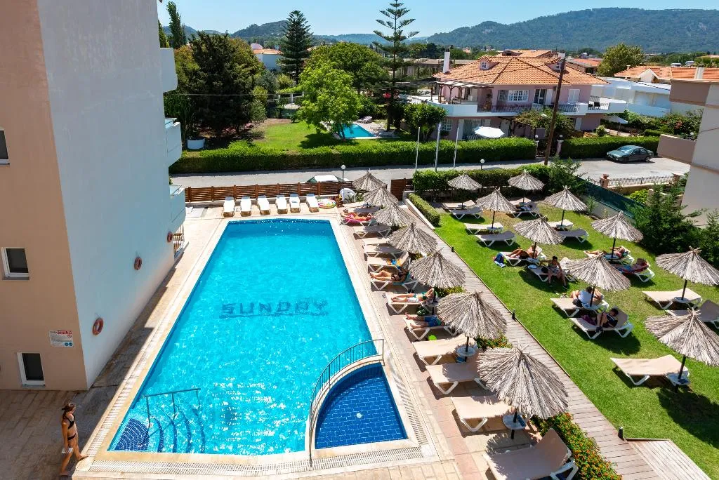 Pool, Sunday Hotel, Rhodes