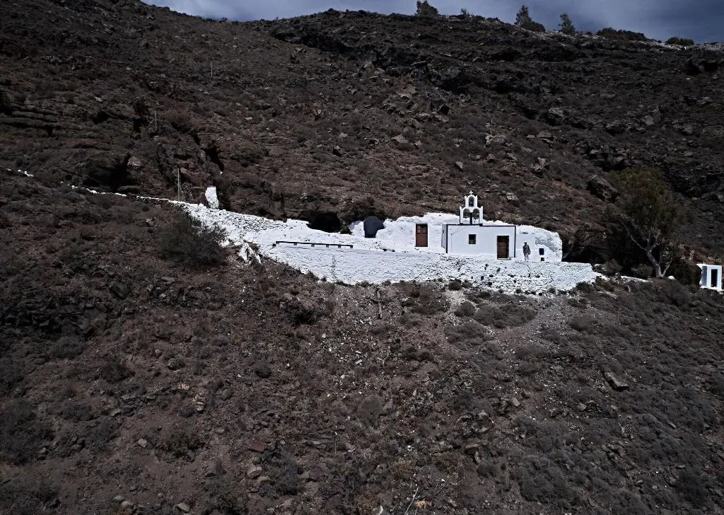 General view, Istoria Hotel, Santorini