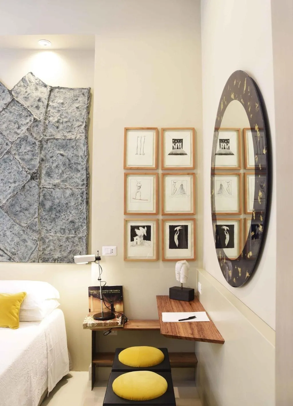 Room, Atelier Inès B&B Home Gallery, Naples