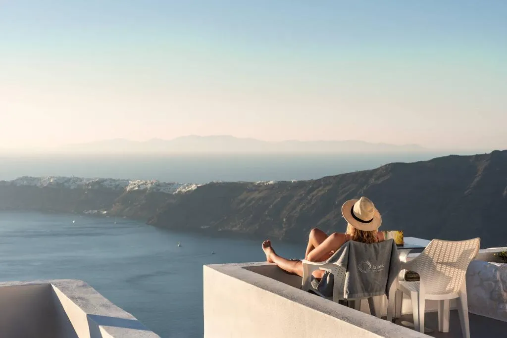 Terrace, Kasimatis by La Perla, Santorini