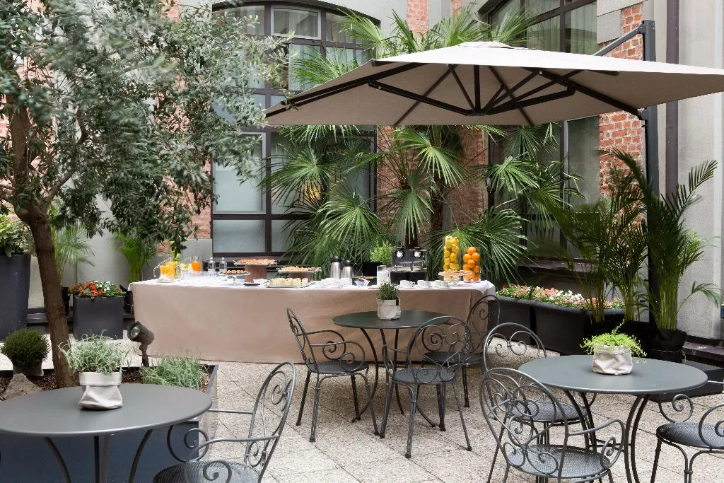 Terrace, Starhotels Business Palace, Milan