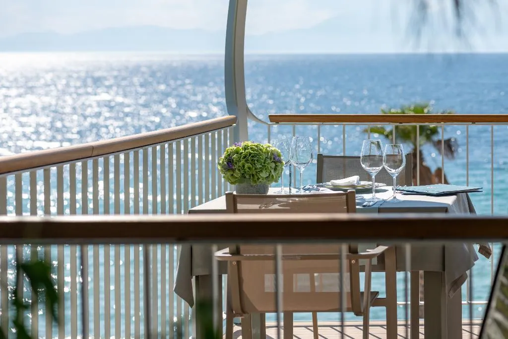 Terrace, Pomegranate Wellness Spa Hote, Halkidiki