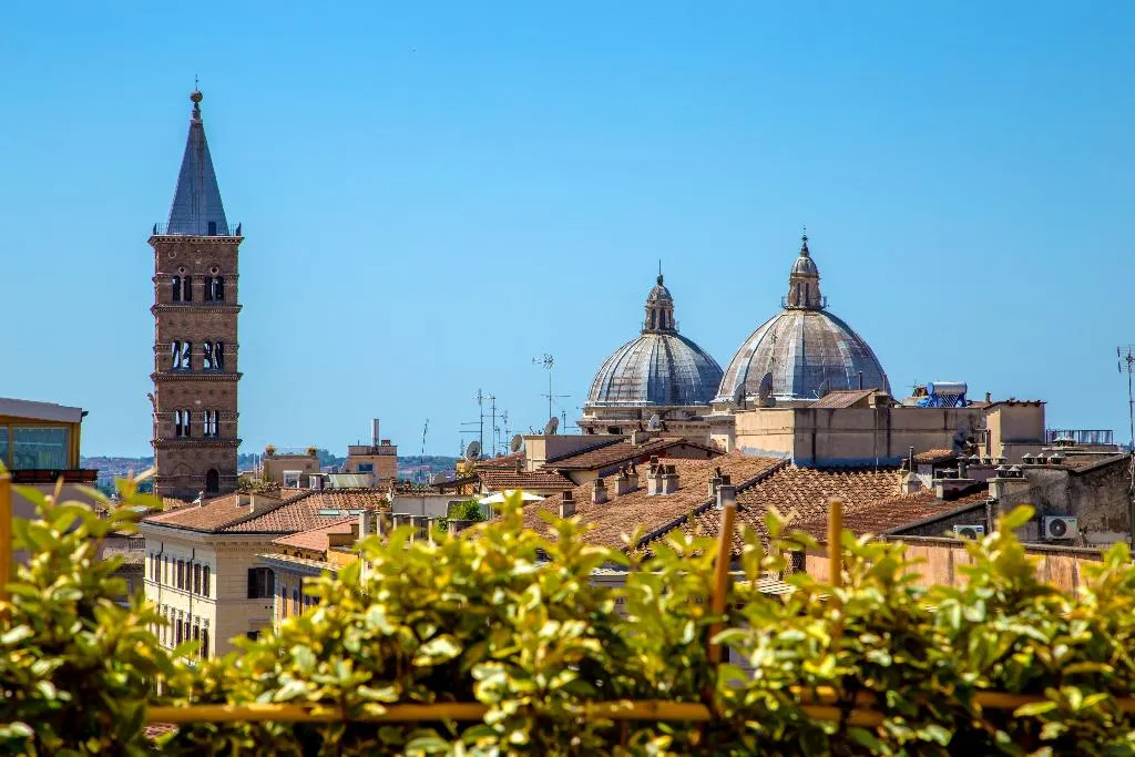 Terrace, Gioberti, Rome