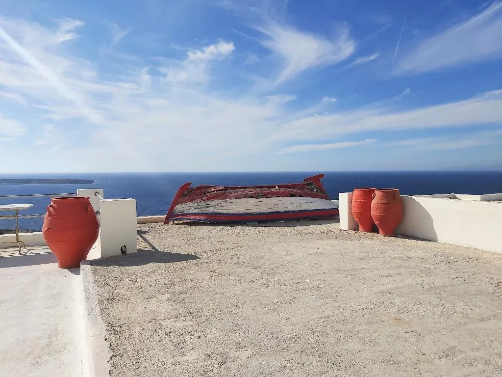 Terrace, Ether Sunset Oia, Santorini