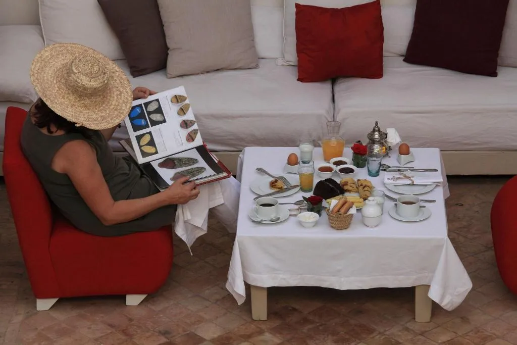 Restaurant, Riad Al Jazira, Marrakech
