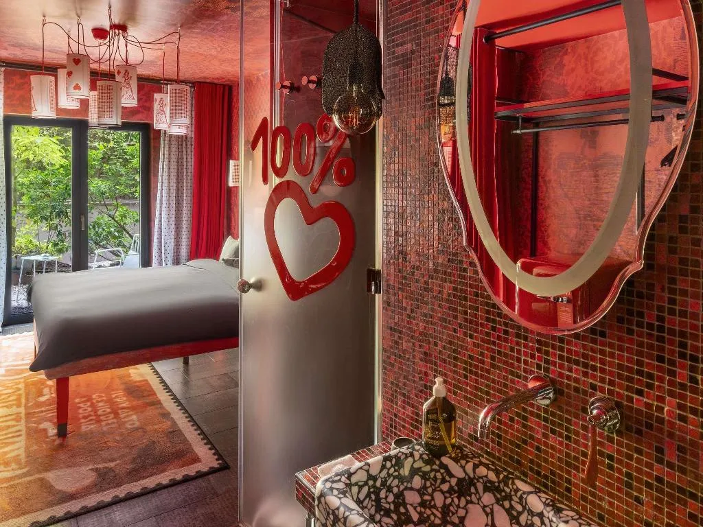 DOUBLE GARDEN VIEW Room, 25hours Hotel Piazza San Paolino, Florence