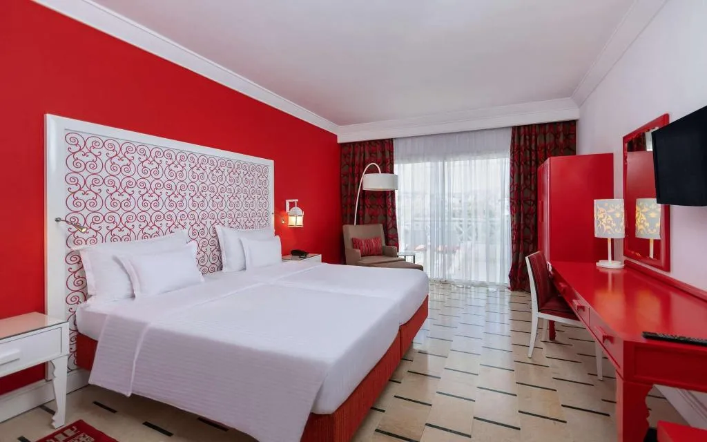 DOUBLE KING SIZE BED Room, Radisson Blu Resort & Thalasso Hammamet, Tunisia