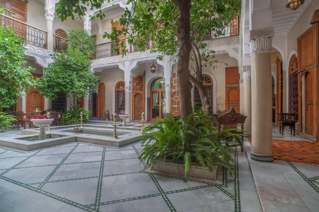 Lobby, Riad Laurence Olivier, Marrakech