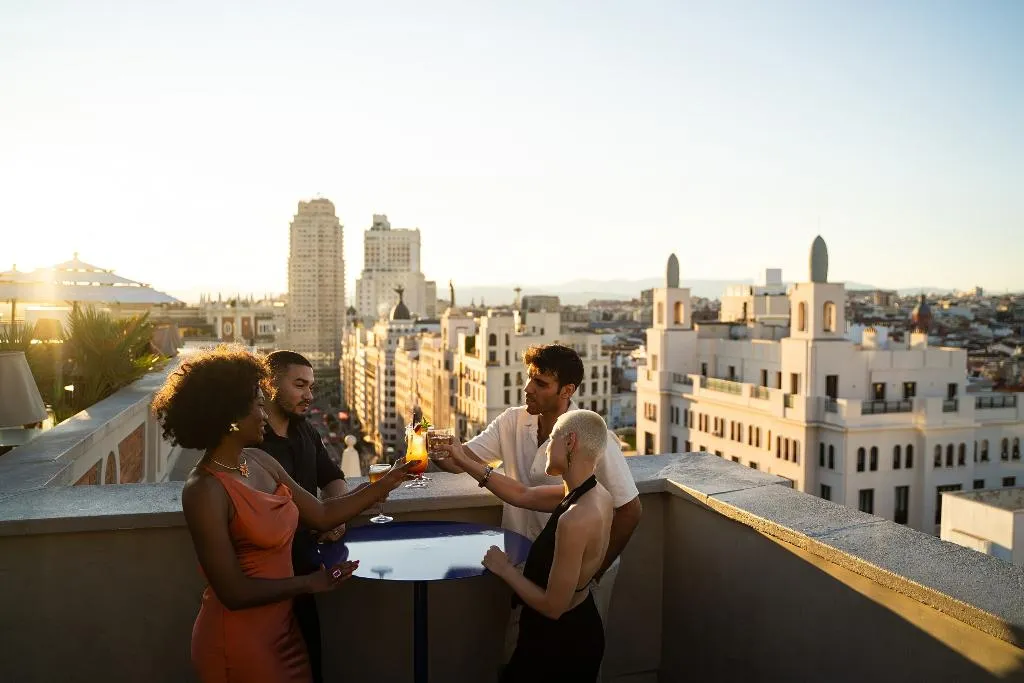 Terrace, Room Mate Macarena, Madrid Gran Vía, Madrid