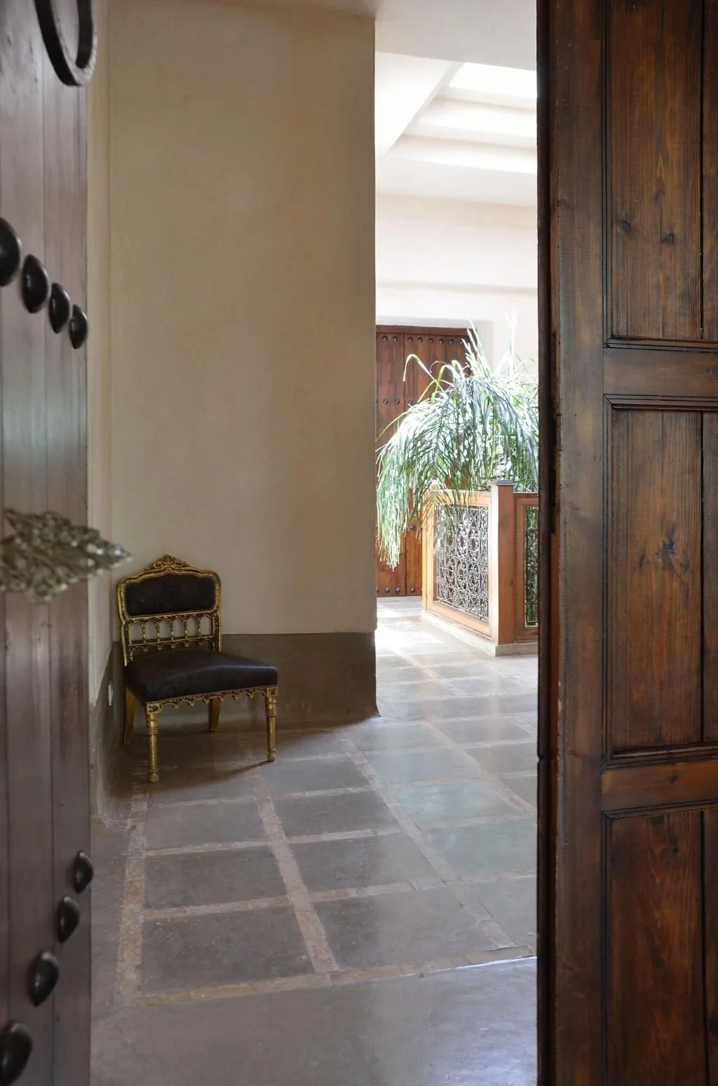 Lobby, Ksar Char-Bagh, Marrakech