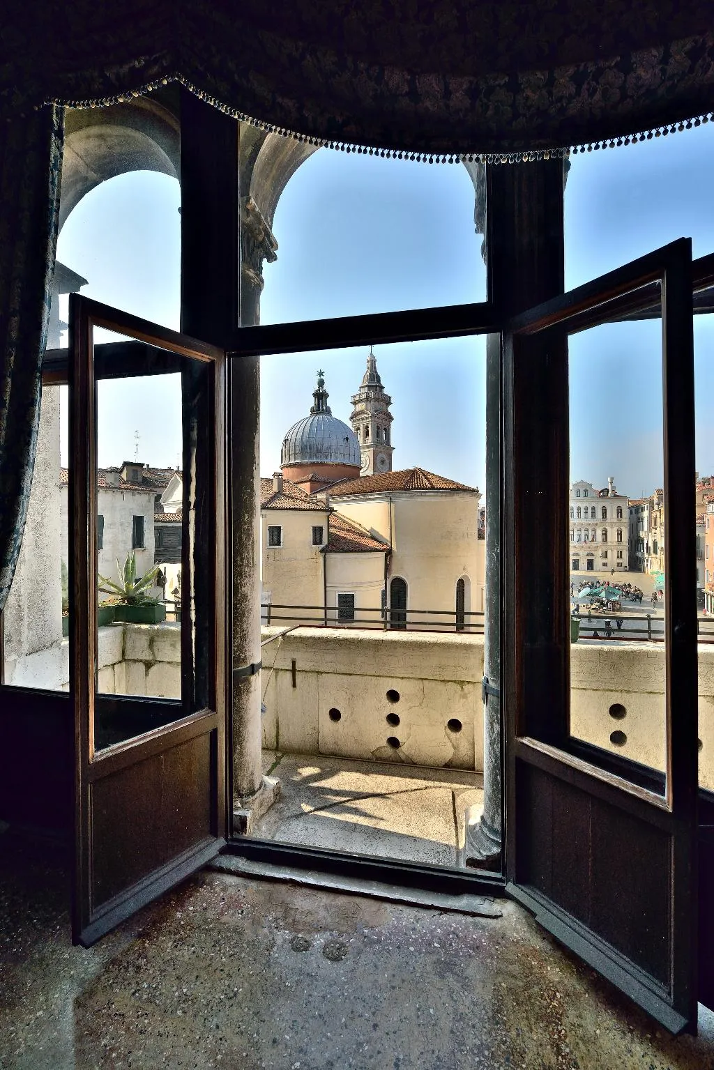 Terrace, Ca' Malipiero, Venice
