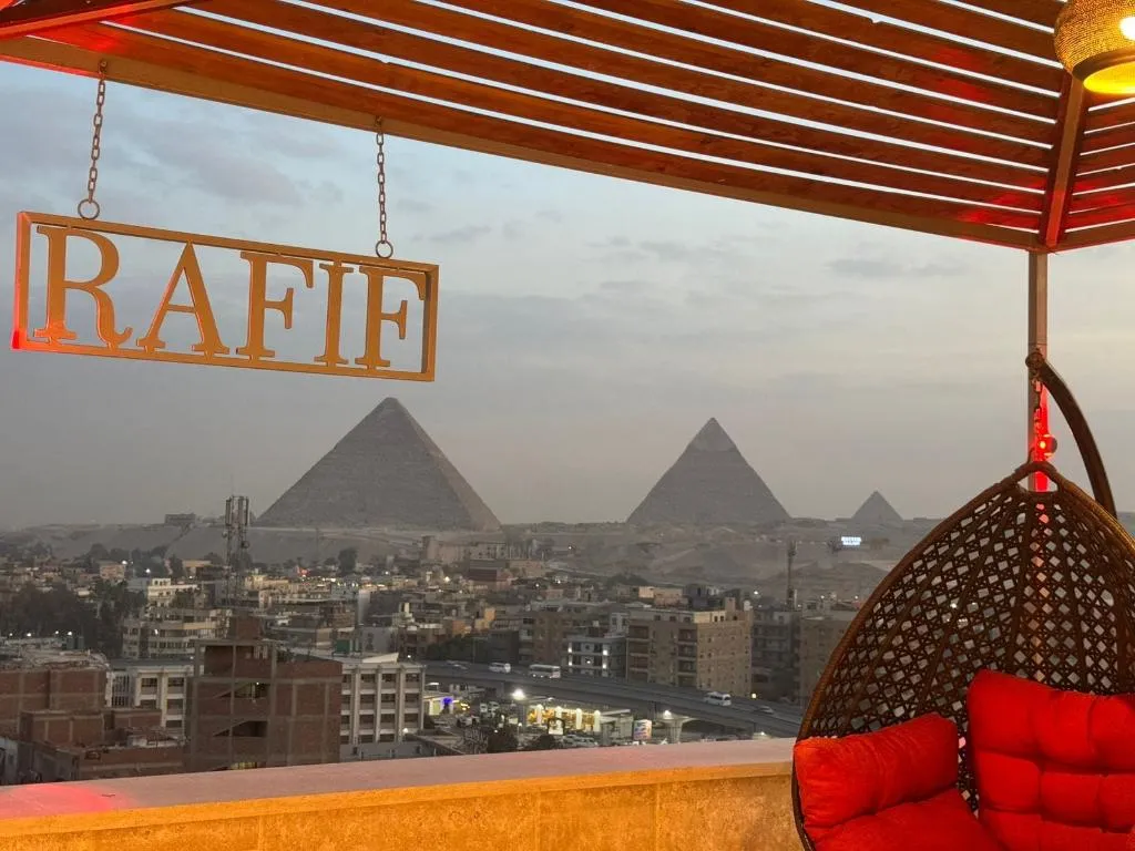 Terrace, Rafif Hotel, Cairo