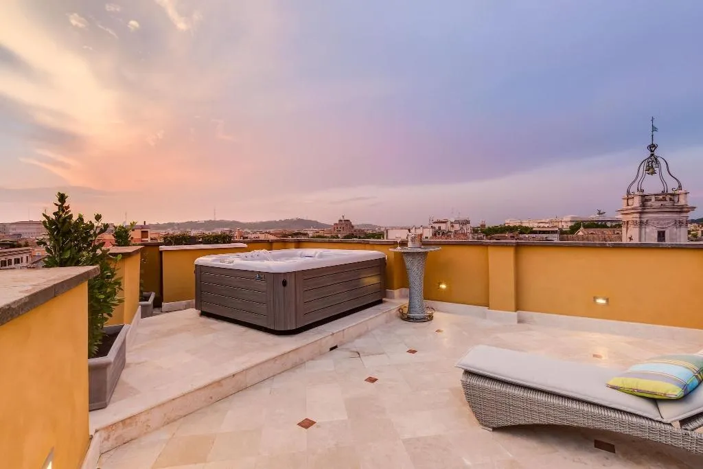 Terrace, Navona Queen Rooftop, Rome