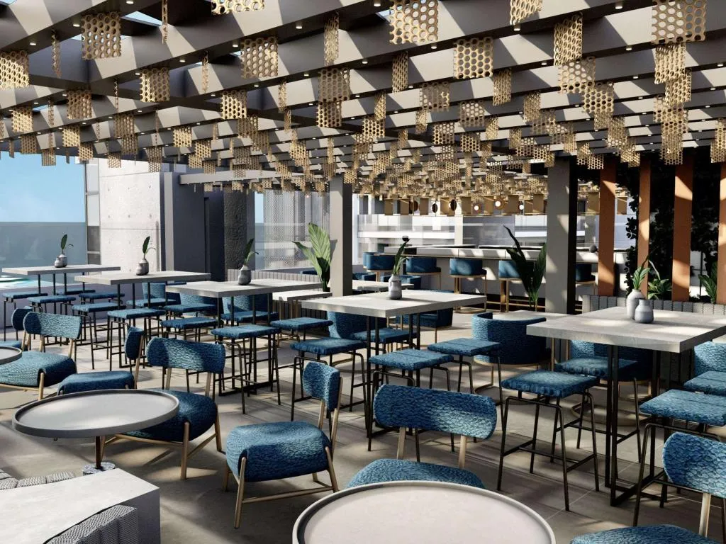 Bar, Mercure Larnaca Beach Resort, Cyprus