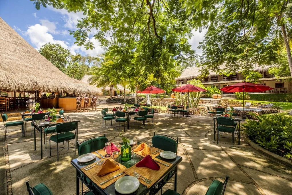 Restaurant, The Lodge at Uxmal, Cancun Area