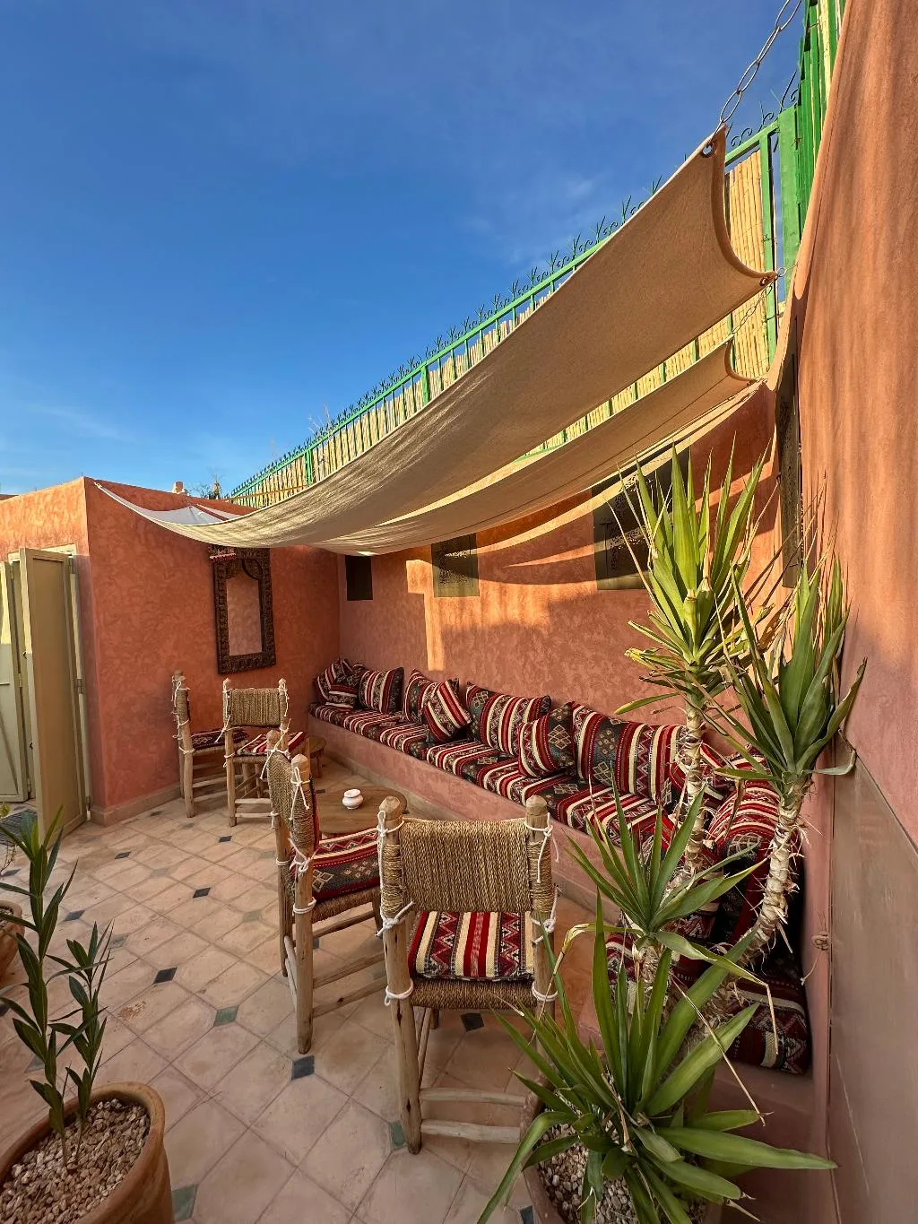 Terrace, Riad Marrakech Doors, Marrakech