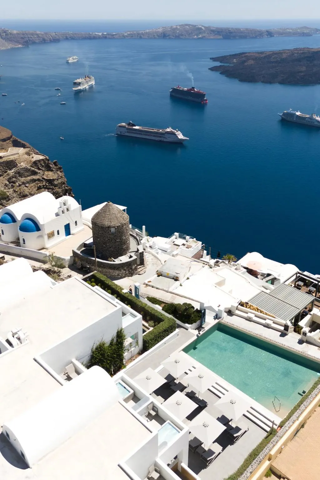 General view, Aeifos Boutique Hotel, Santorini