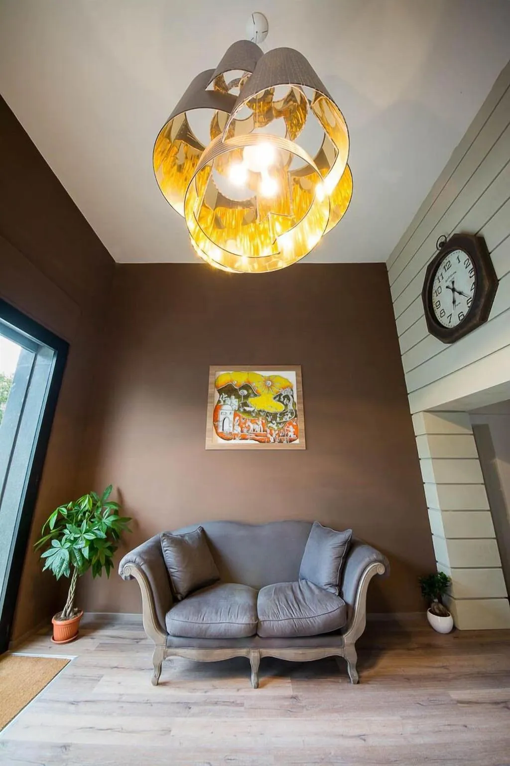 Lobby, Hotel Sole, Naples