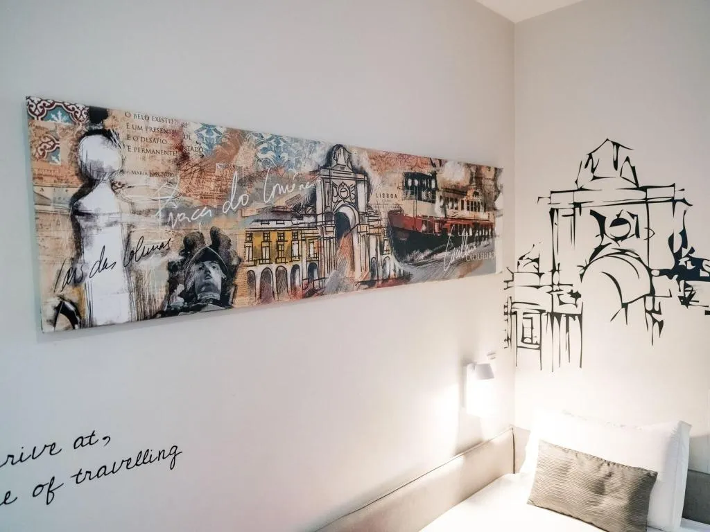 DOUBLE KING SIZE BED Room, The Art Inn Lisbon, Lisbon