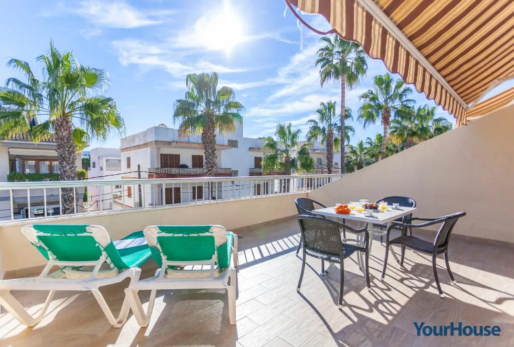 Terrace, Acapulco Apartments, Majorca