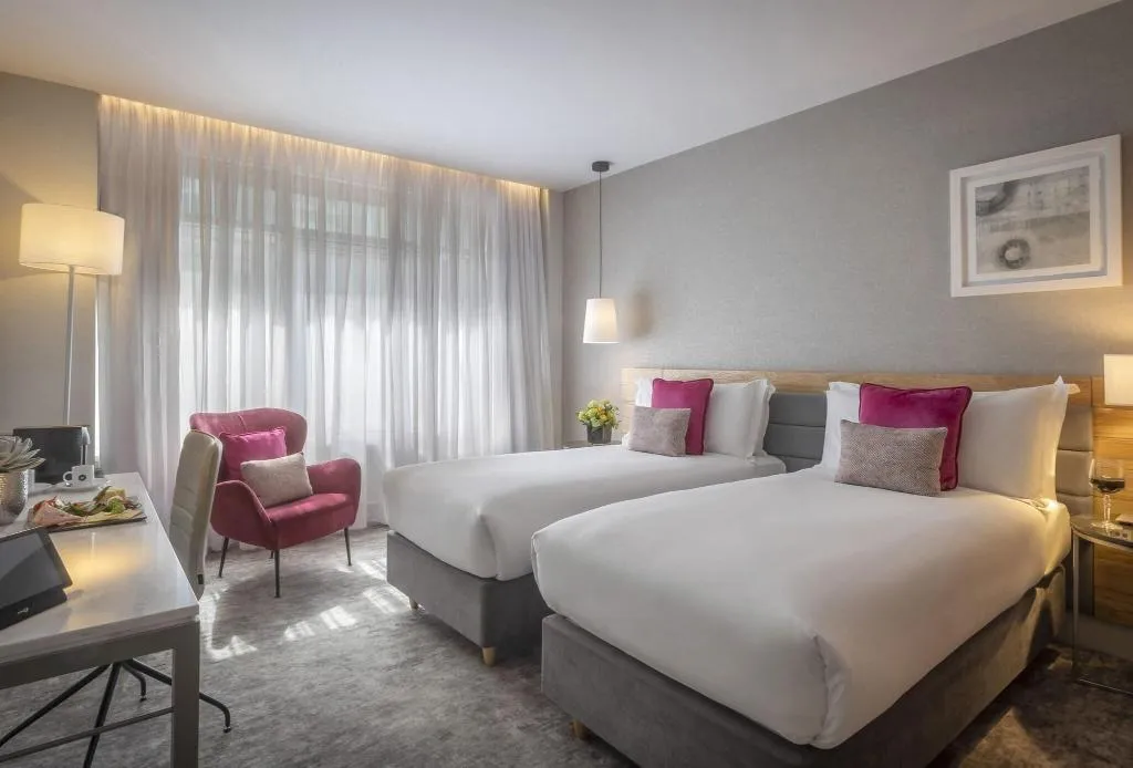 TWIN DELUXE Room, The Morgan Hotel, Dublin