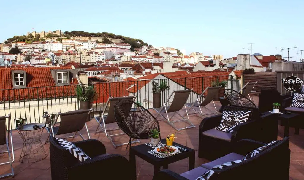 Terrace, The Art Inn Lisbon, Lisbon