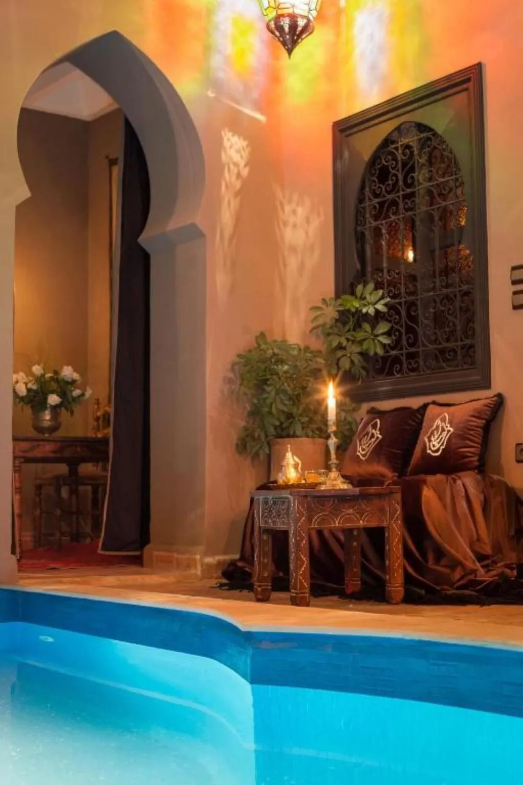 Lobby, Riad Irhalne, Marrakech