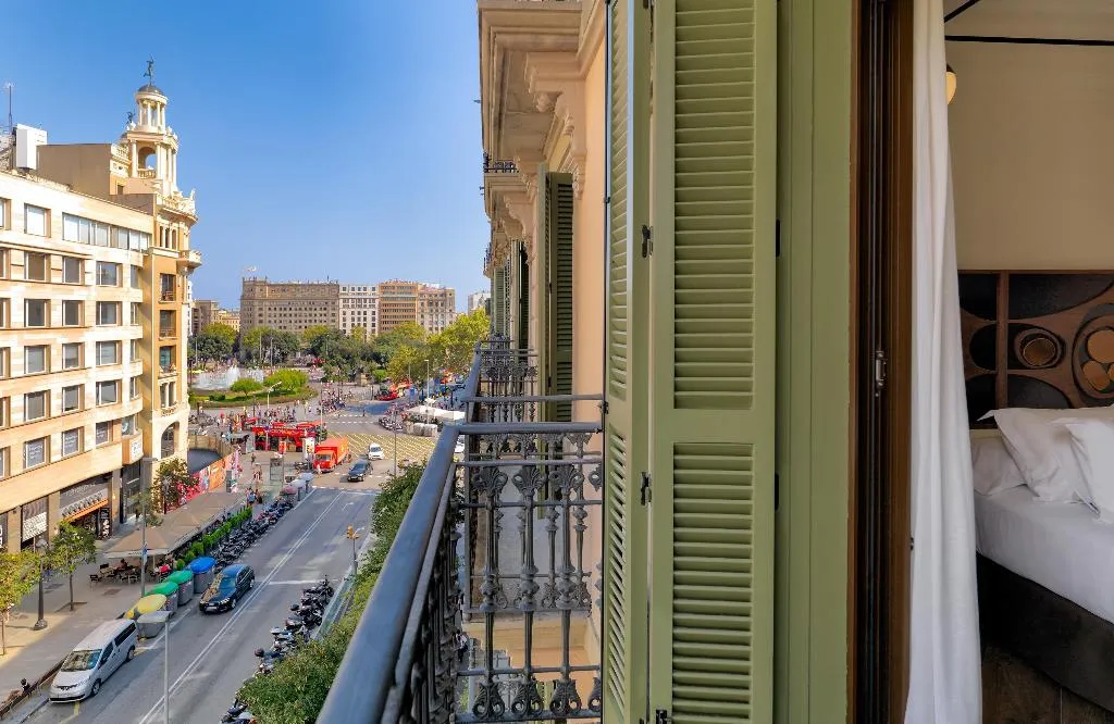 DOUBLE SINGLE USE WITH BALCONY Room, H10 Metropolitan, Barcelona