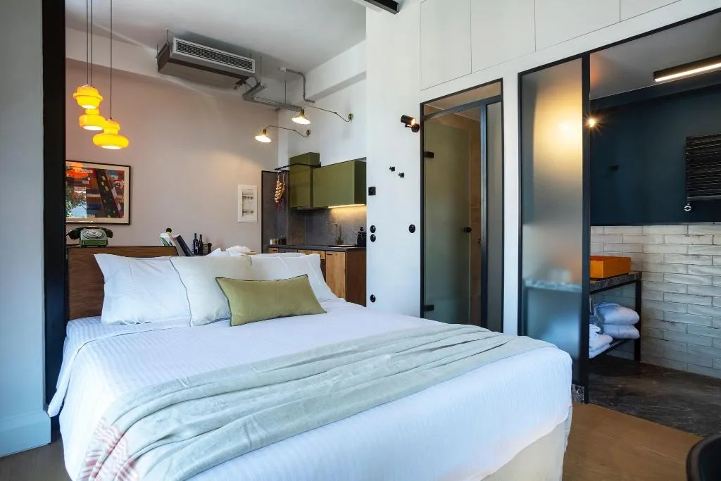 Room, The Foundry Suites, Athens