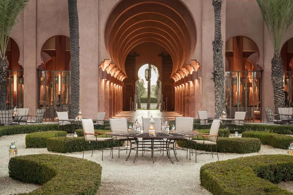Lobby, Amanjena, Marrakech